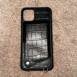 iPhone 11 Pro Max case with card holder! Used but in very good condition